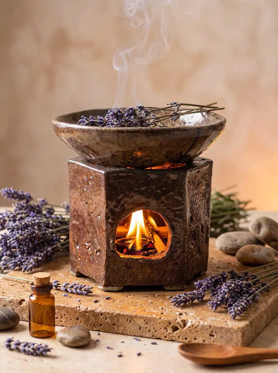 Brûle-Encens JarOFeu in situ