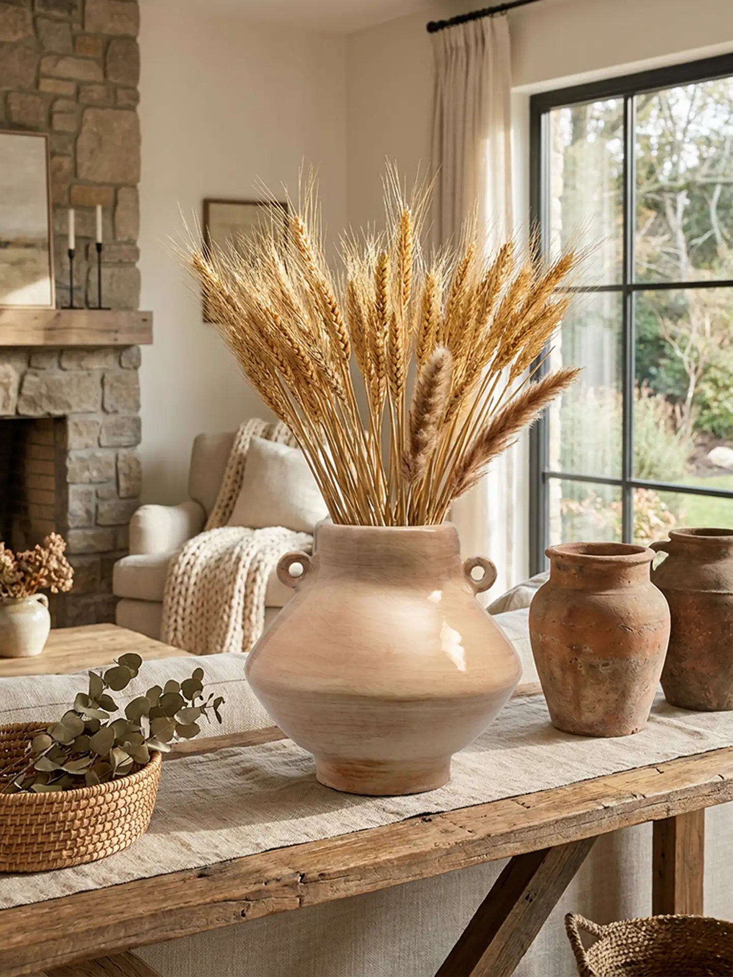 Jarre traditionnelle esprit wabi-sabi – Collection 14 in situ